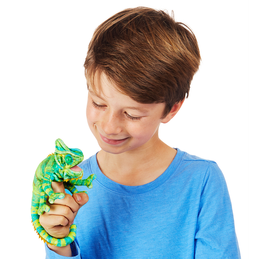 Folkmanis Mini Chameleon Finger Puppet - Produktbild 7