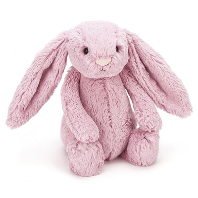 Jellycat Bashful Tulip Pink Bunny Original - Soft Cuddly Toy