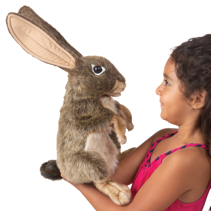 Folkmanis Jack Rabbit Hand Puppet - Produktbild 4