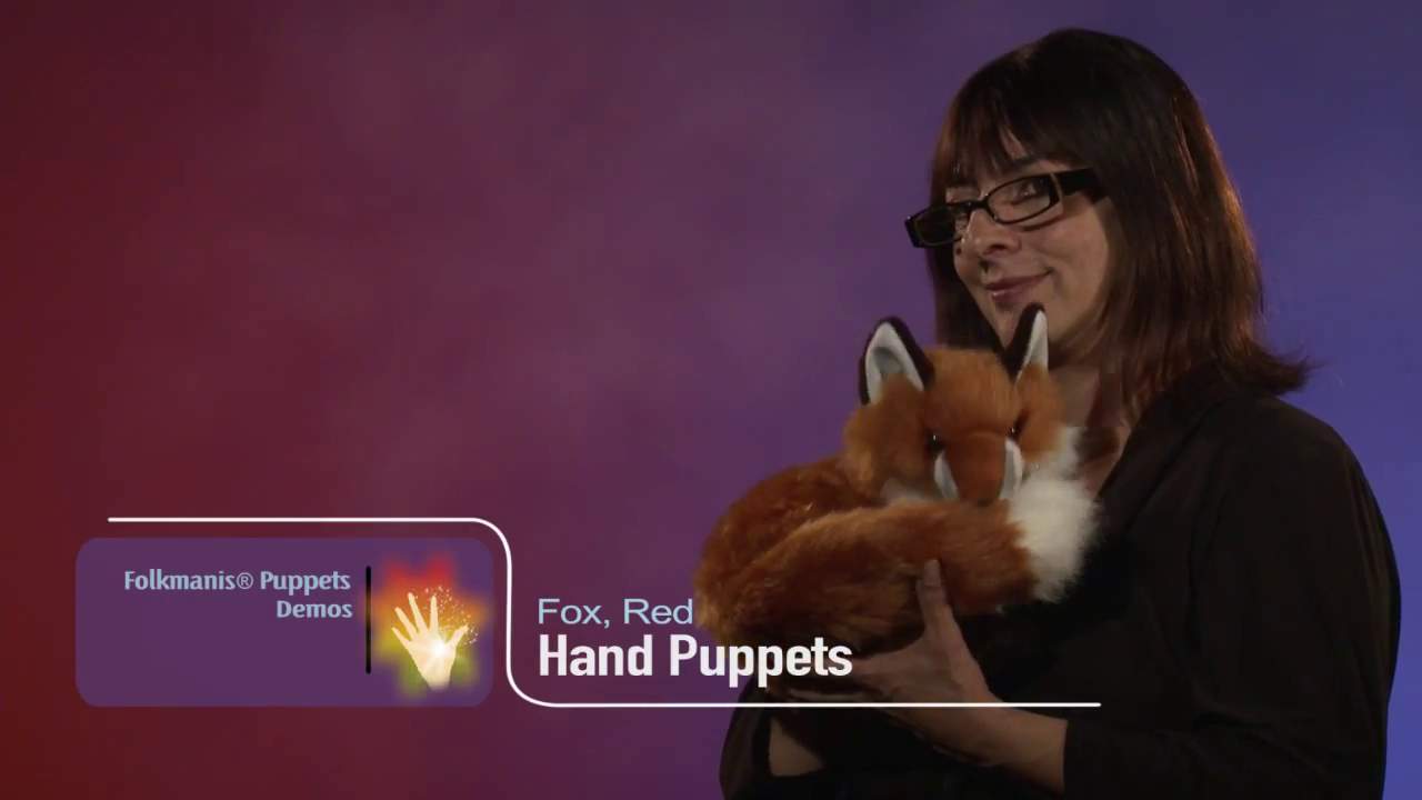 Folkmanis Red Fox Hand Puppet Demo