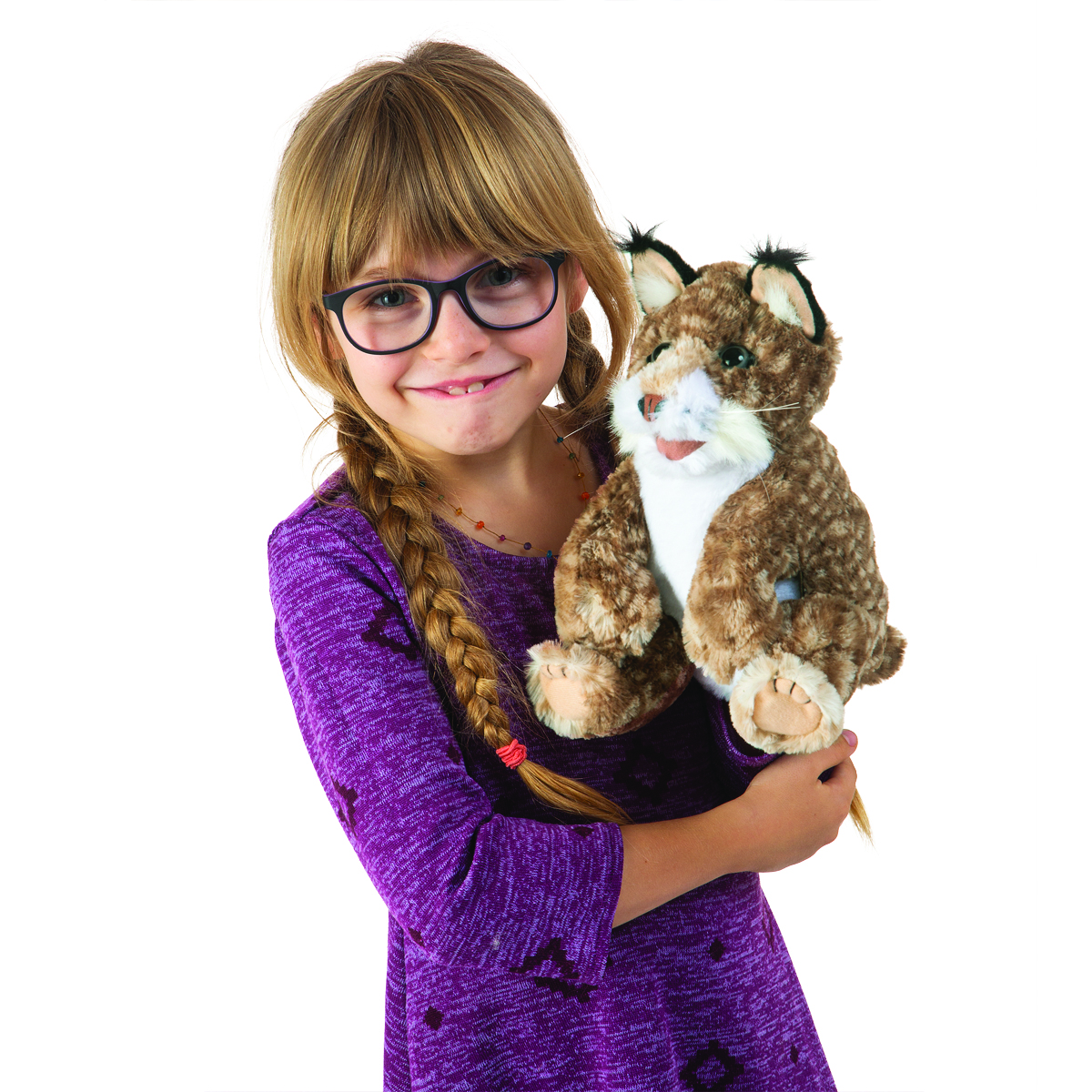 Folkmanis Bobcat Kitten Hand Puppet - Produktbild 6
