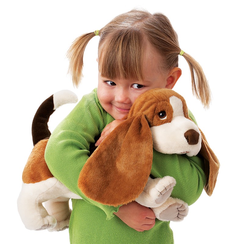 Folkmanis Basset Hound Hand Puppet - Produktbild 4