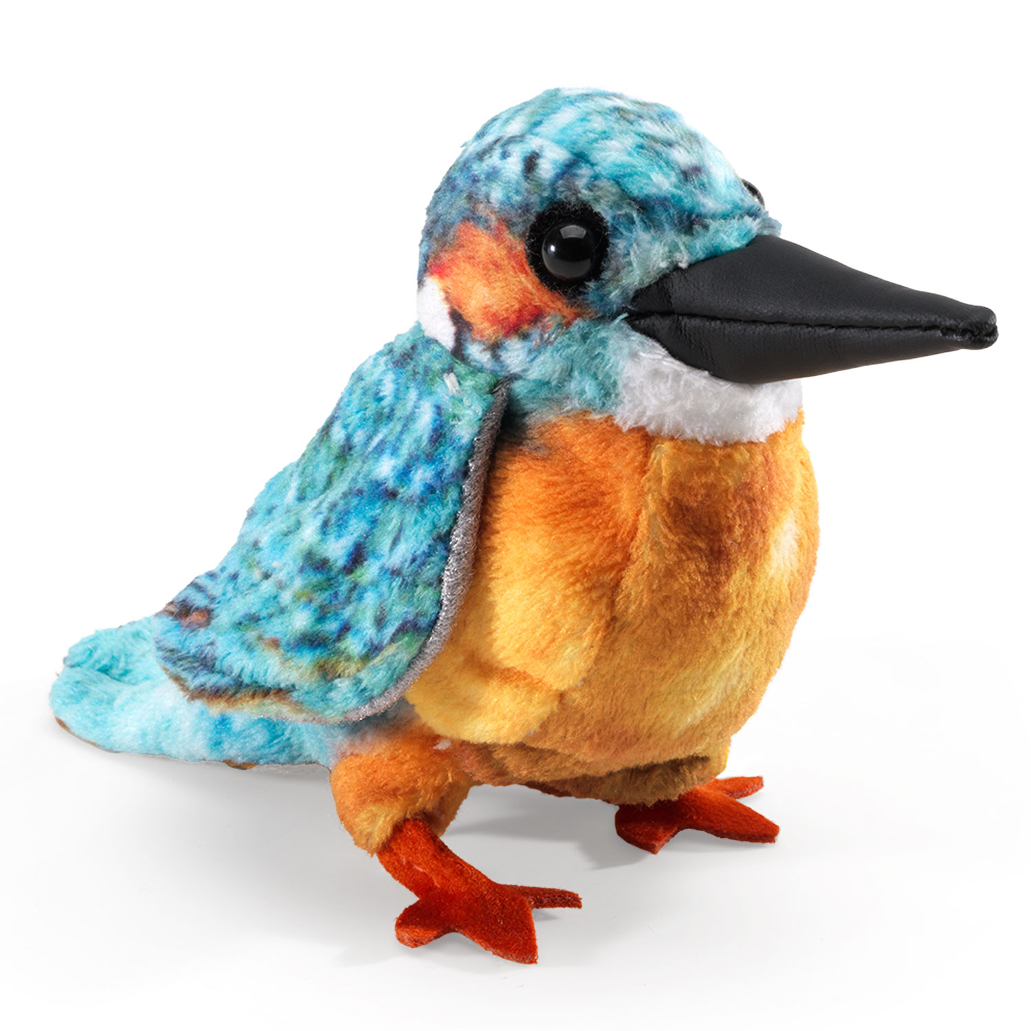 Folkmanis Mini Common Kingfisher Finger Puppet - Produktbild 2