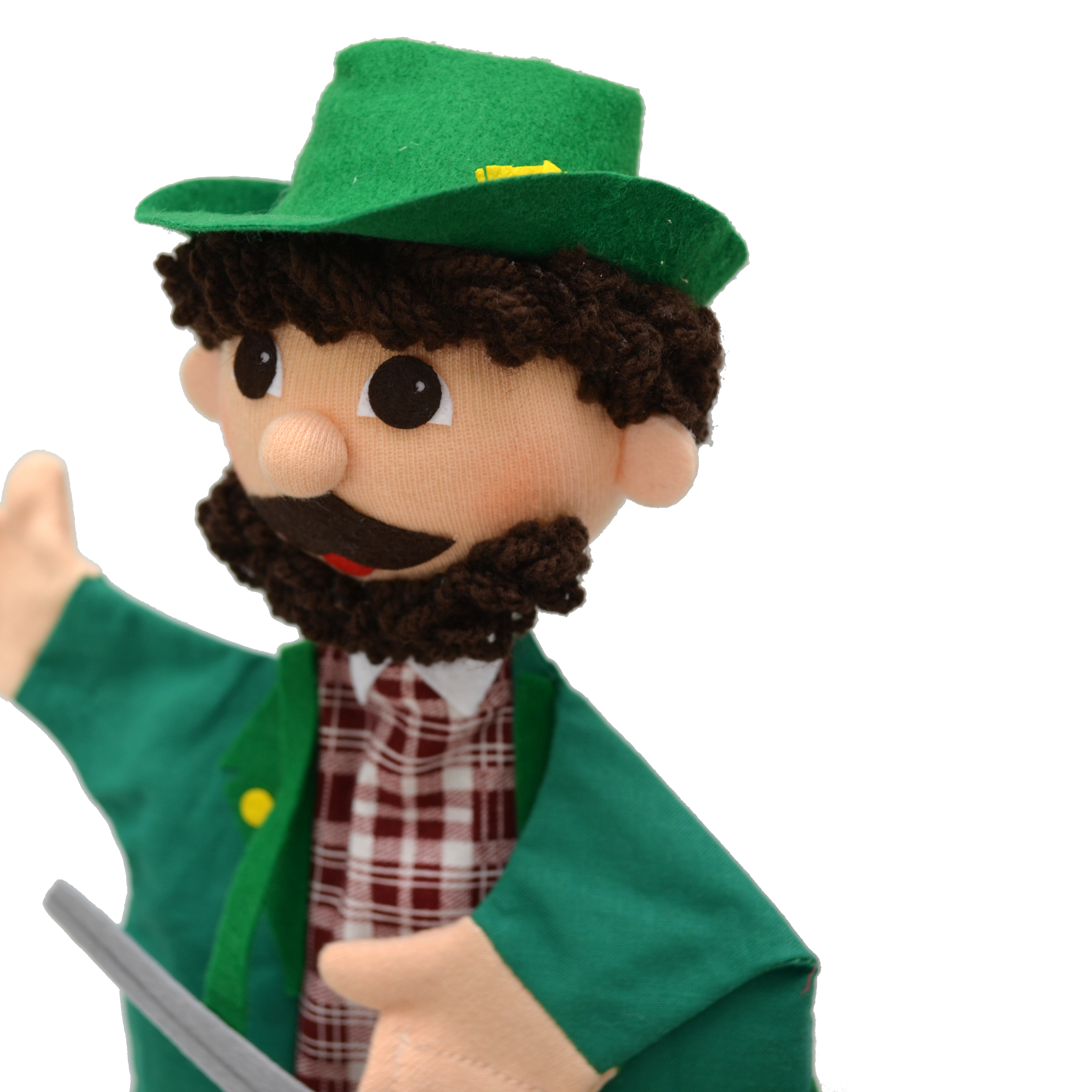 Punch and Judy Hand Puppet Hunter - munabo - Produktbild 2