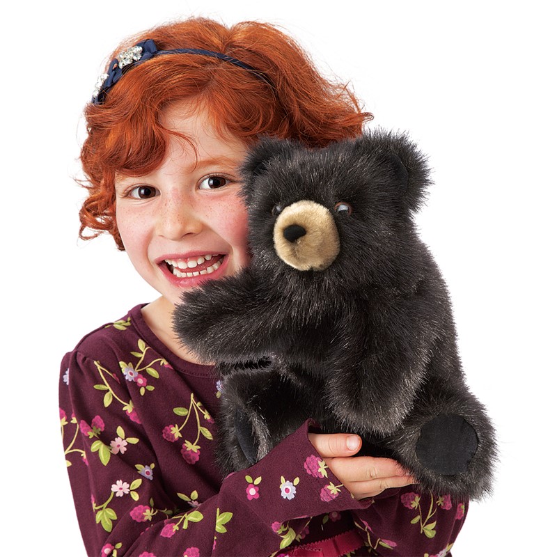 Folkmanis Baby Black Bear Hand Puppet - Produktbild 3