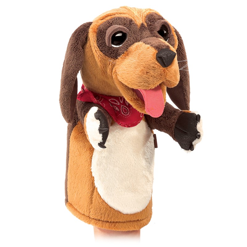 Folkmanis Dog Hand Puppet (Stage Puppet)
