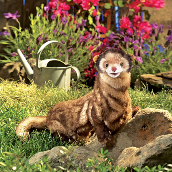 Folkmanis Ferret Hand Puppet - Produktbild 3