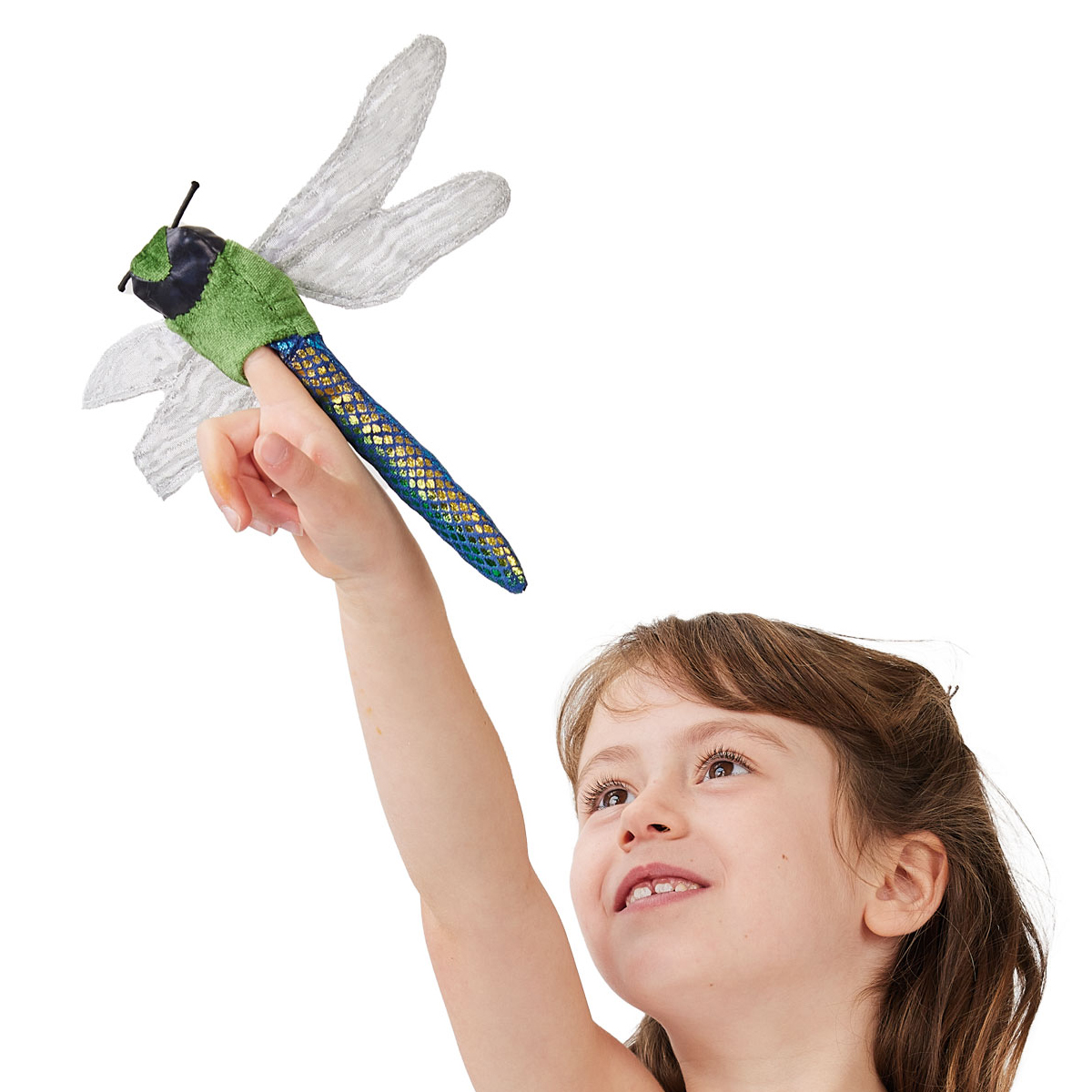 Folkmanis Mini Dragonfly Finger Puppet - Produktbild 4