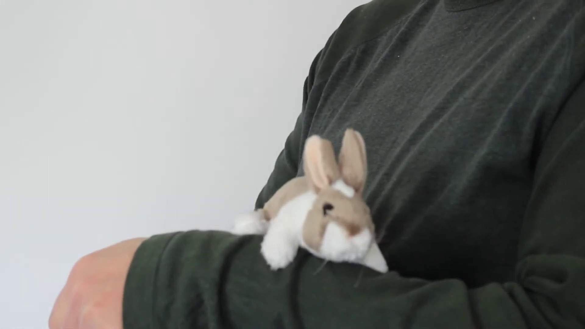 Folkmanis Mini Rabbit Finger Puppet Demo