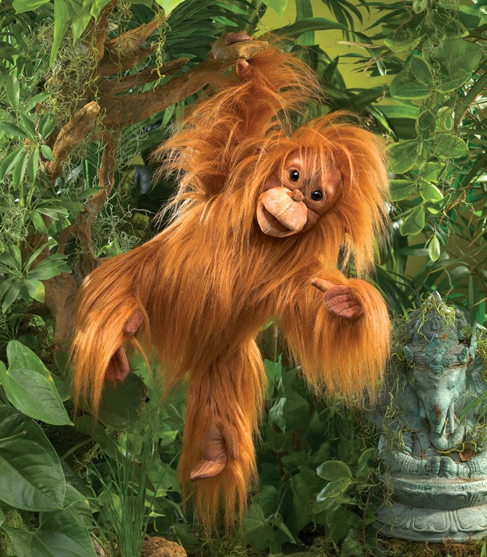 Folkmanis Baby Orangutan Hand Puppet - Produktbild 4