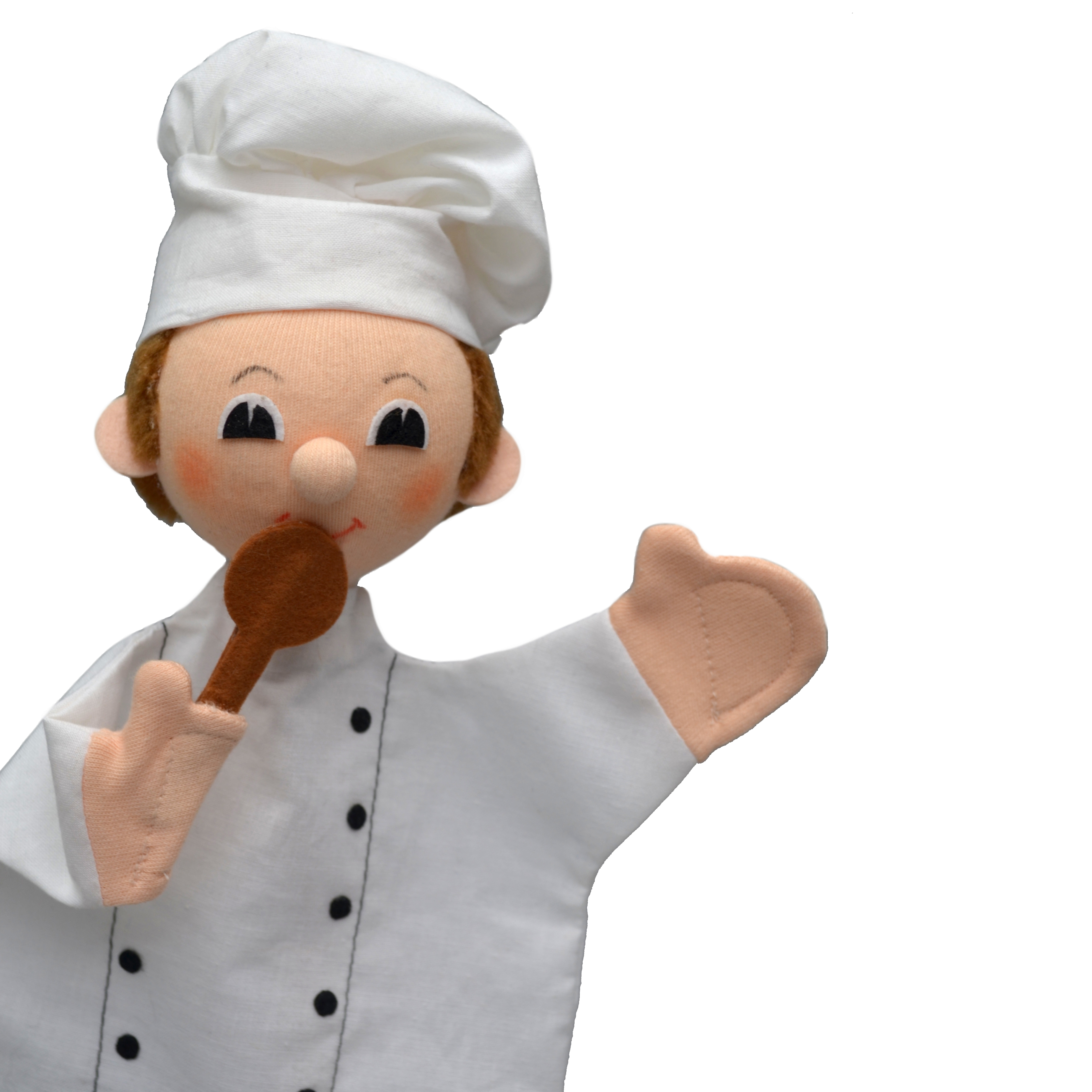 Punch and Judy Hand Puppet Cook - munabo - Produktbild 2