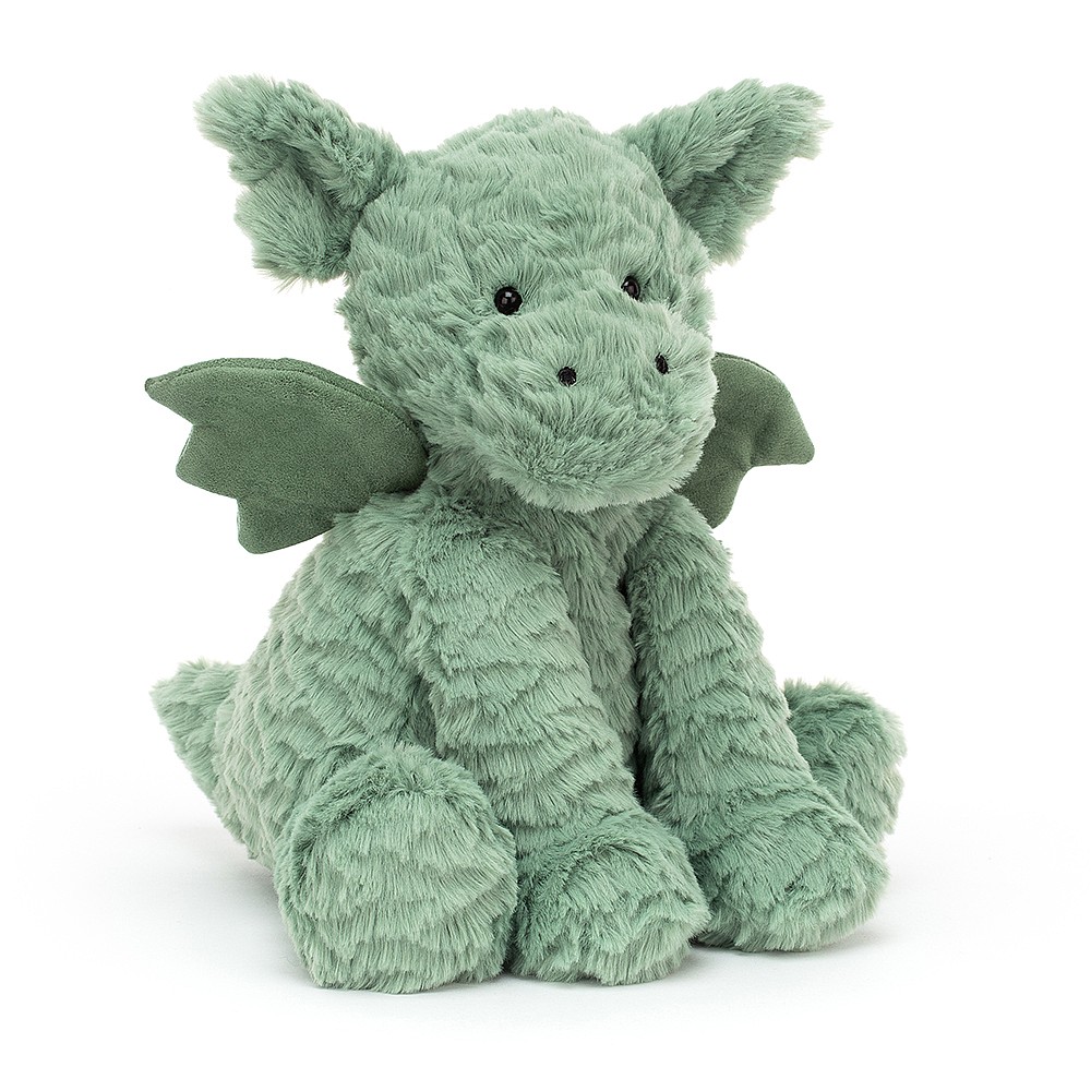 Jellycat Fuddlewuddle Dragon Medium - Soft Cuddly Toy