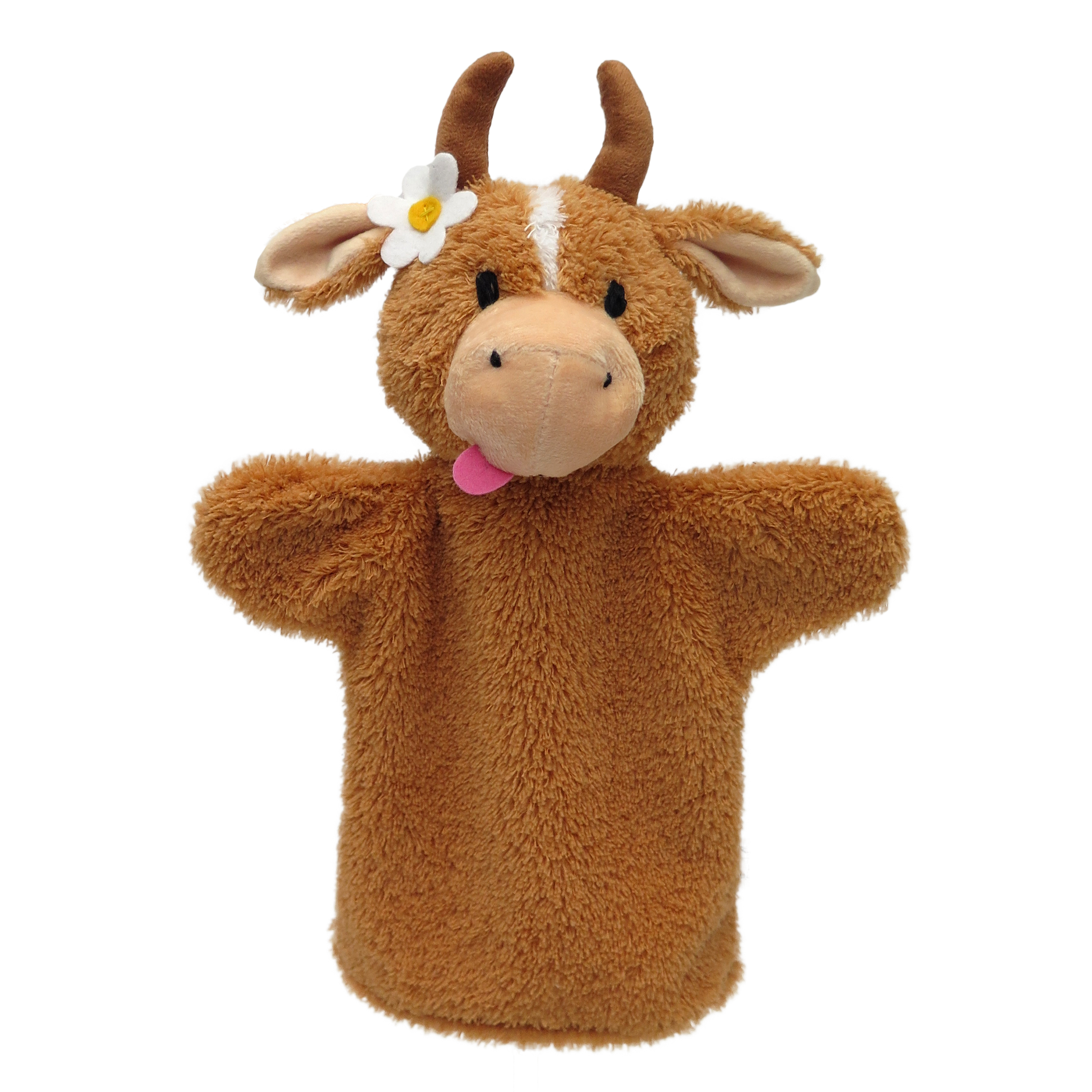 Punch and Judy Cow Hand Puppet - munabo