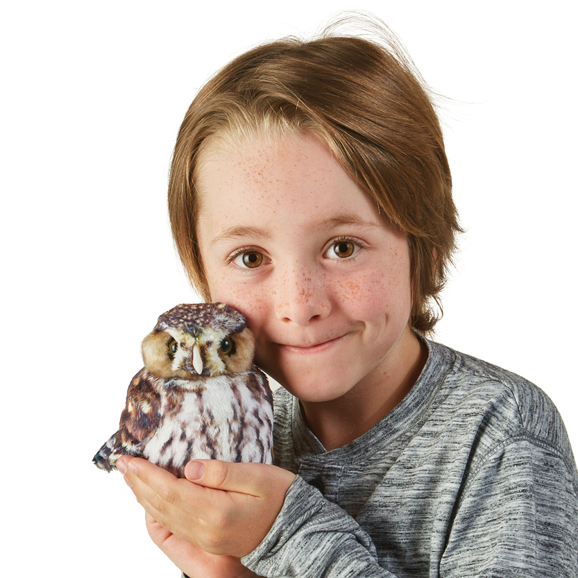 Folkmanis Pygmy Owl Hand Puppet - Produktbild 6