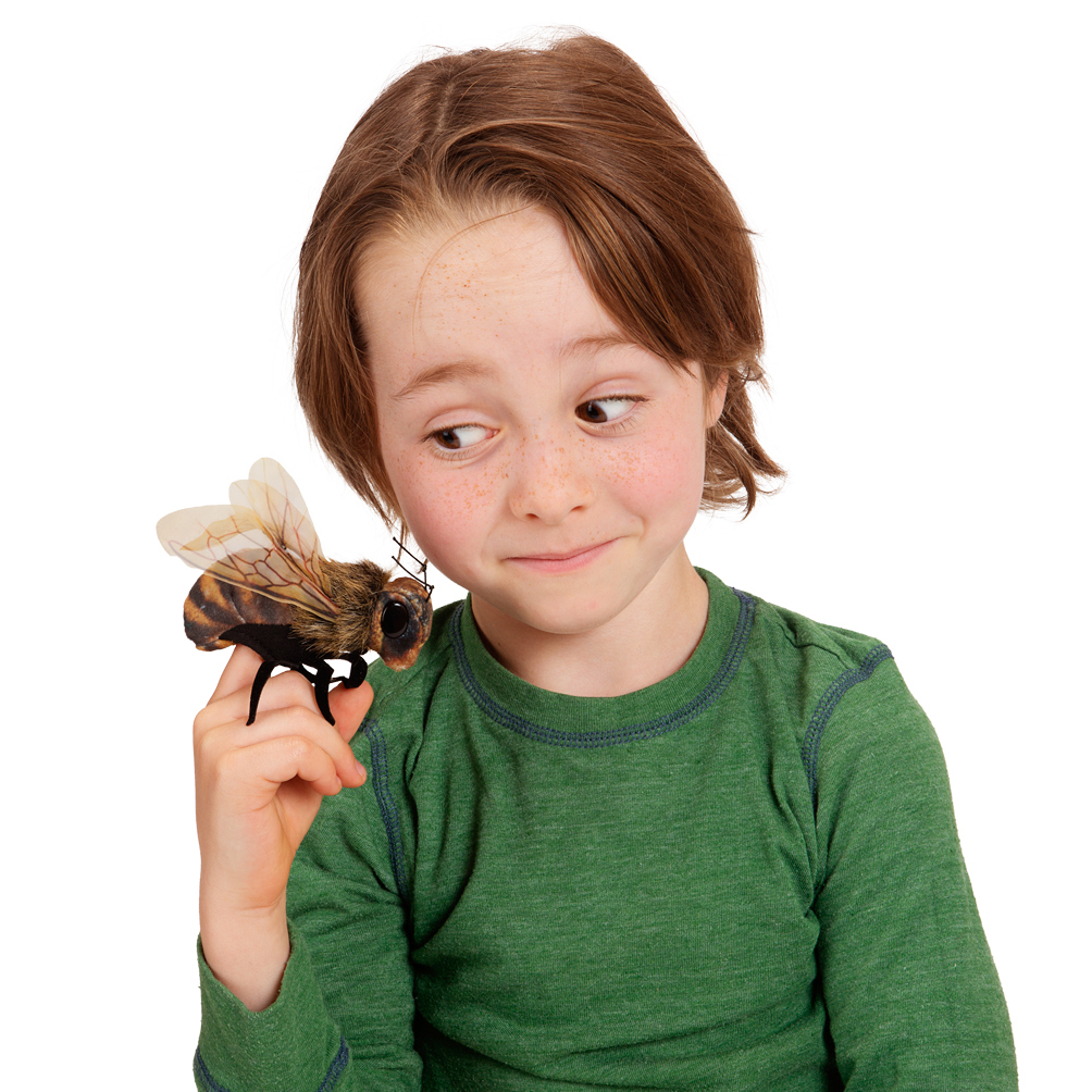 Folkmanis Mini Bee Finger Puppet - Produktbild 3