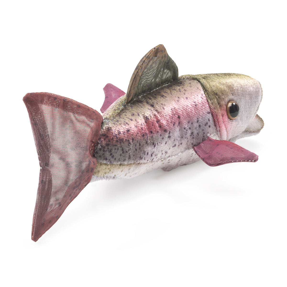 Folkmanis Mini Rainbow Trout Finger Puppet - Produktbild 2