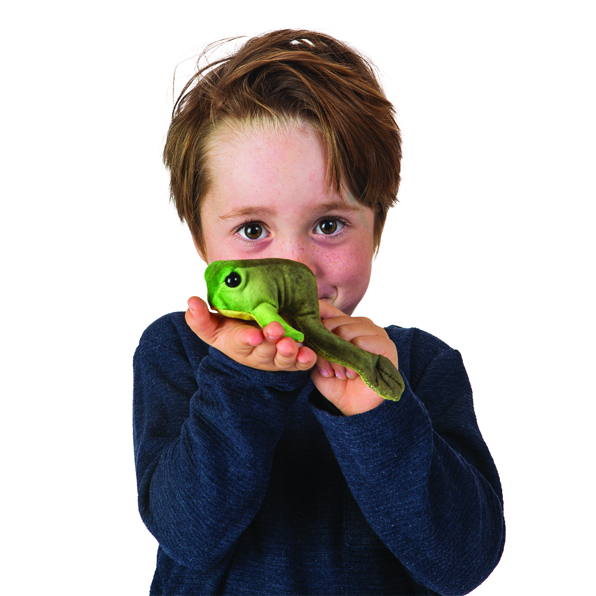 Folkmanis Mini Sitting Frog Finger Puppet - Produktbild 5