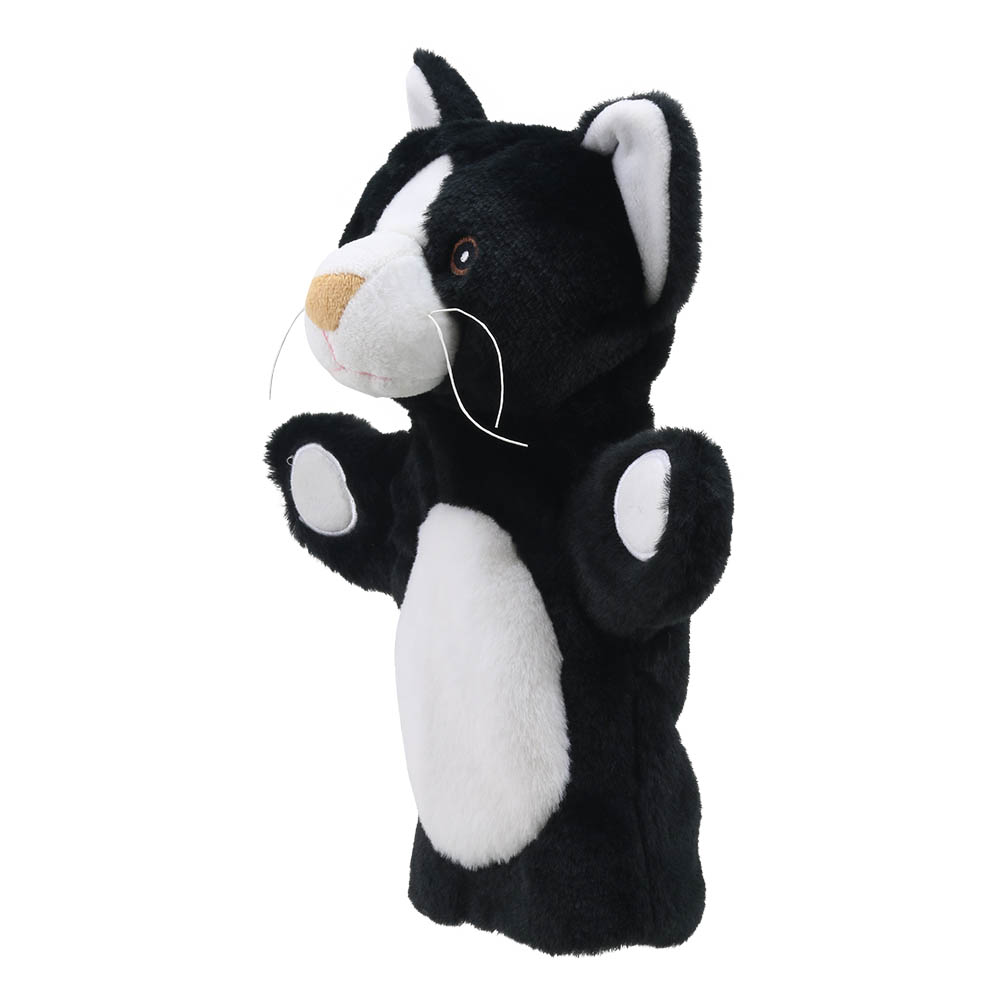 Hand puppet cat (black and white) - Puppet Buddies - Puppet Company - Produktbild 2
