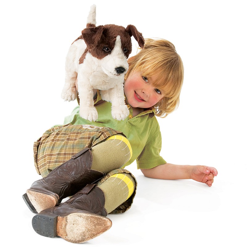Folkmanis Jack Russell Terrier Hand Puppet - Produktbild 4
