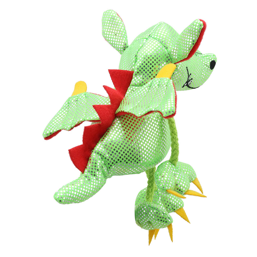Finger puppet dragon, green - Puppet Company - Produktbild 3
