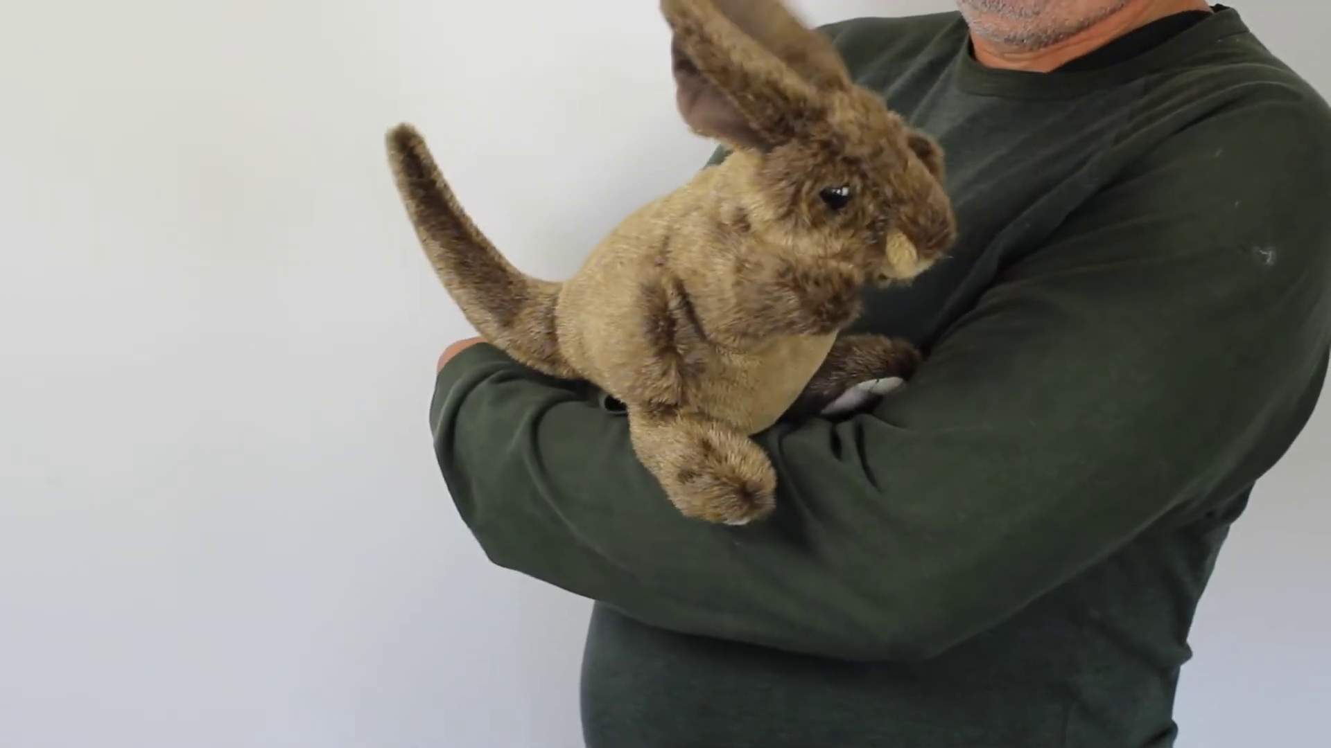 Folkmanis Small Kangaroo Hand Puppet Demo