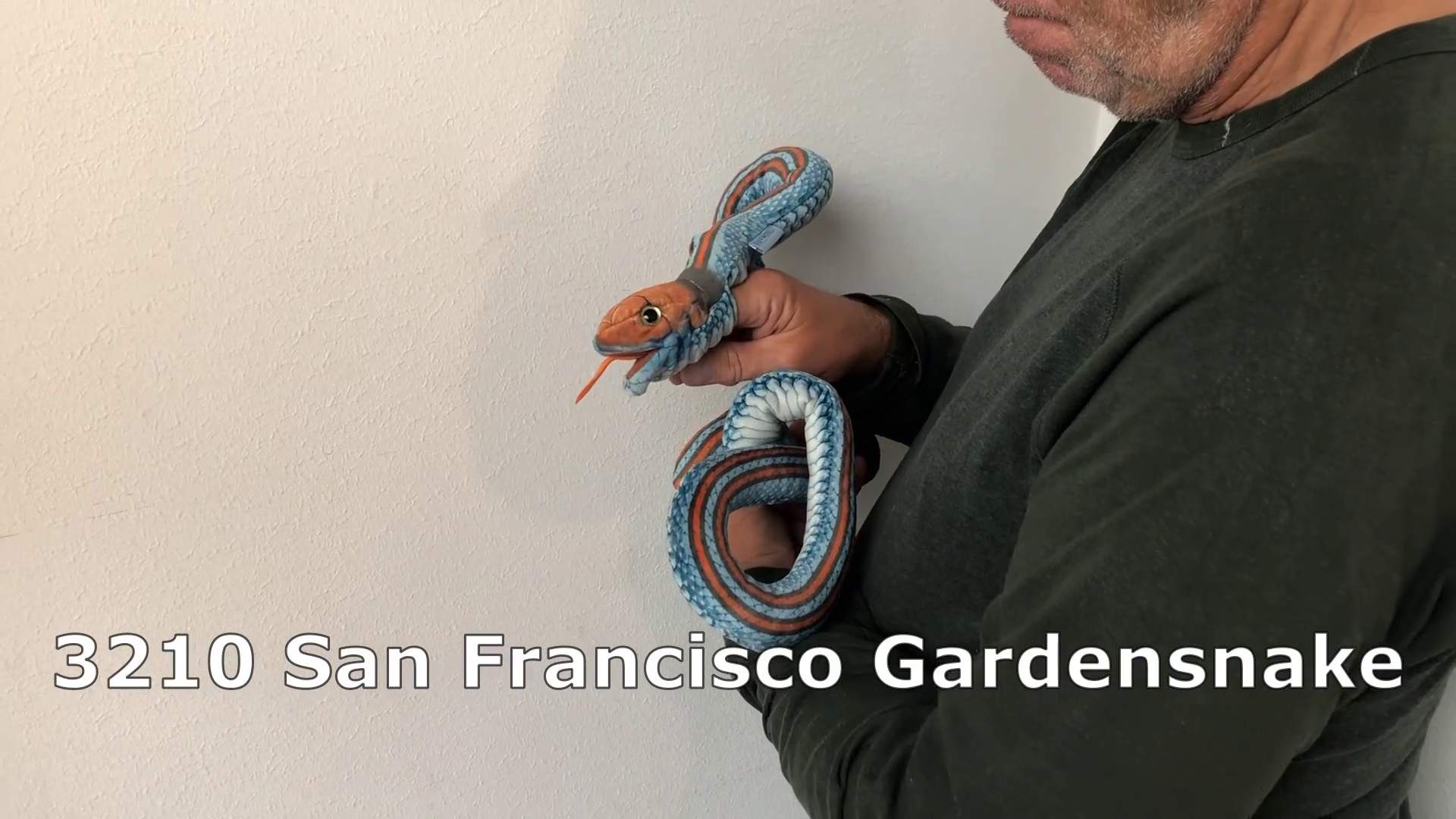 Folkmanis Giant San Francisco Garter Snake Finger Puppet Demo
