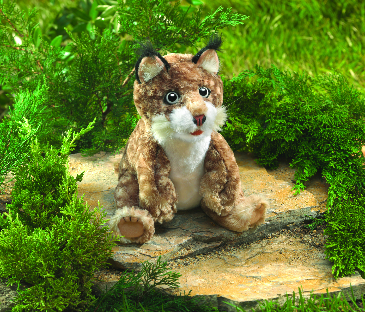 Folkmanis Bobcat Kitten Hand Puppet - Produktbild 3