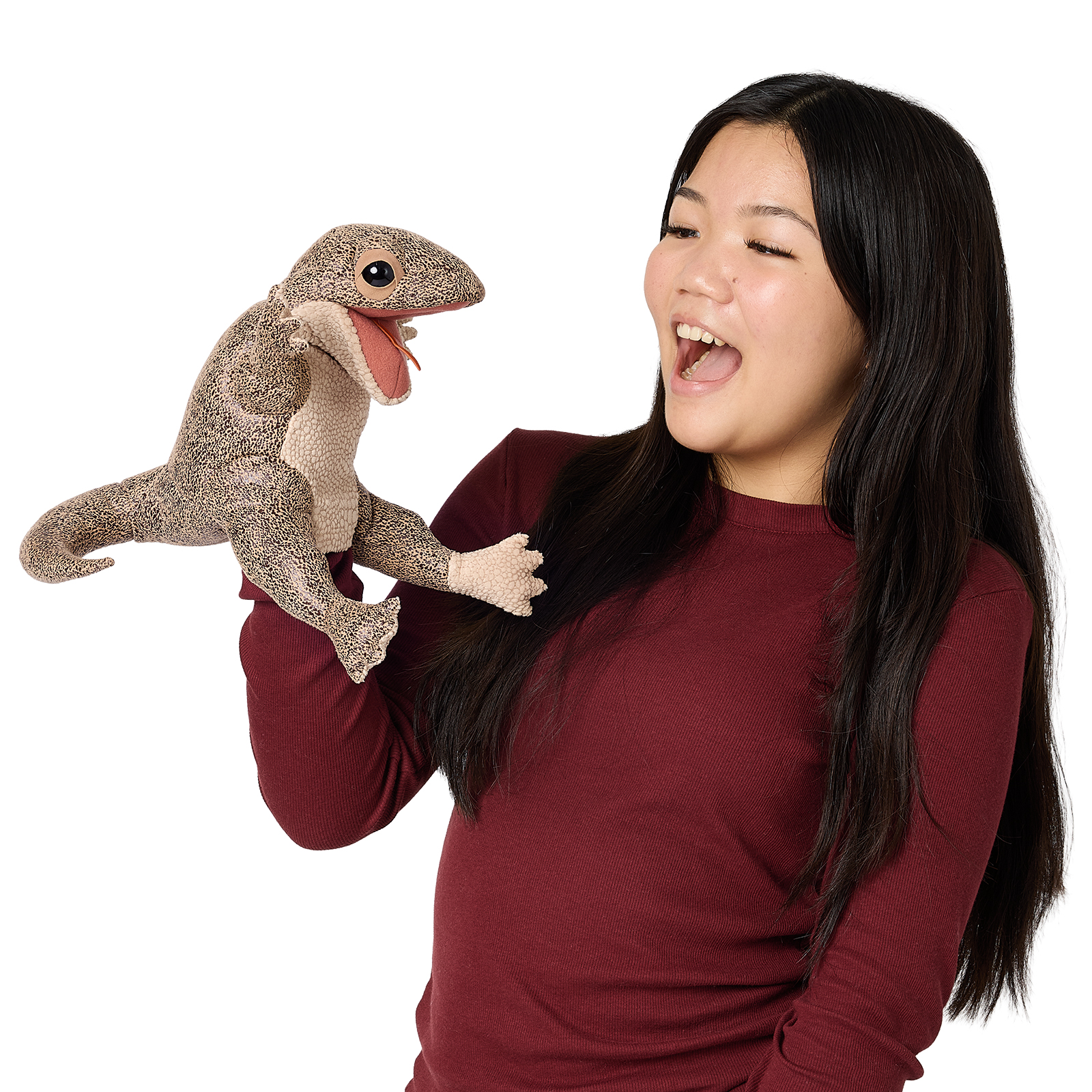 Folkmanis Lizard Hand Puppet - Produktbild 5