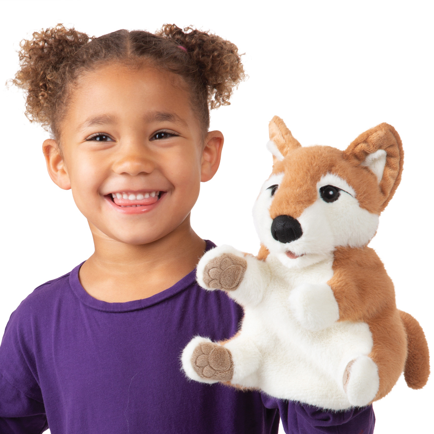 Folkmanis Shiba Inu Puppy Hand Puppet - Produktbild 3