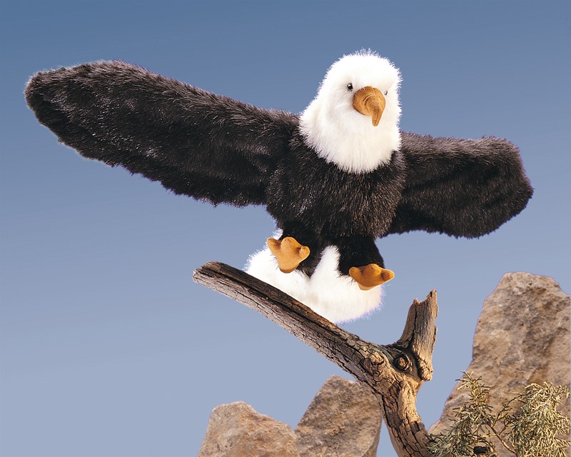 Folkmanis Bald Eagle Hand Puppet - Produktbild 3