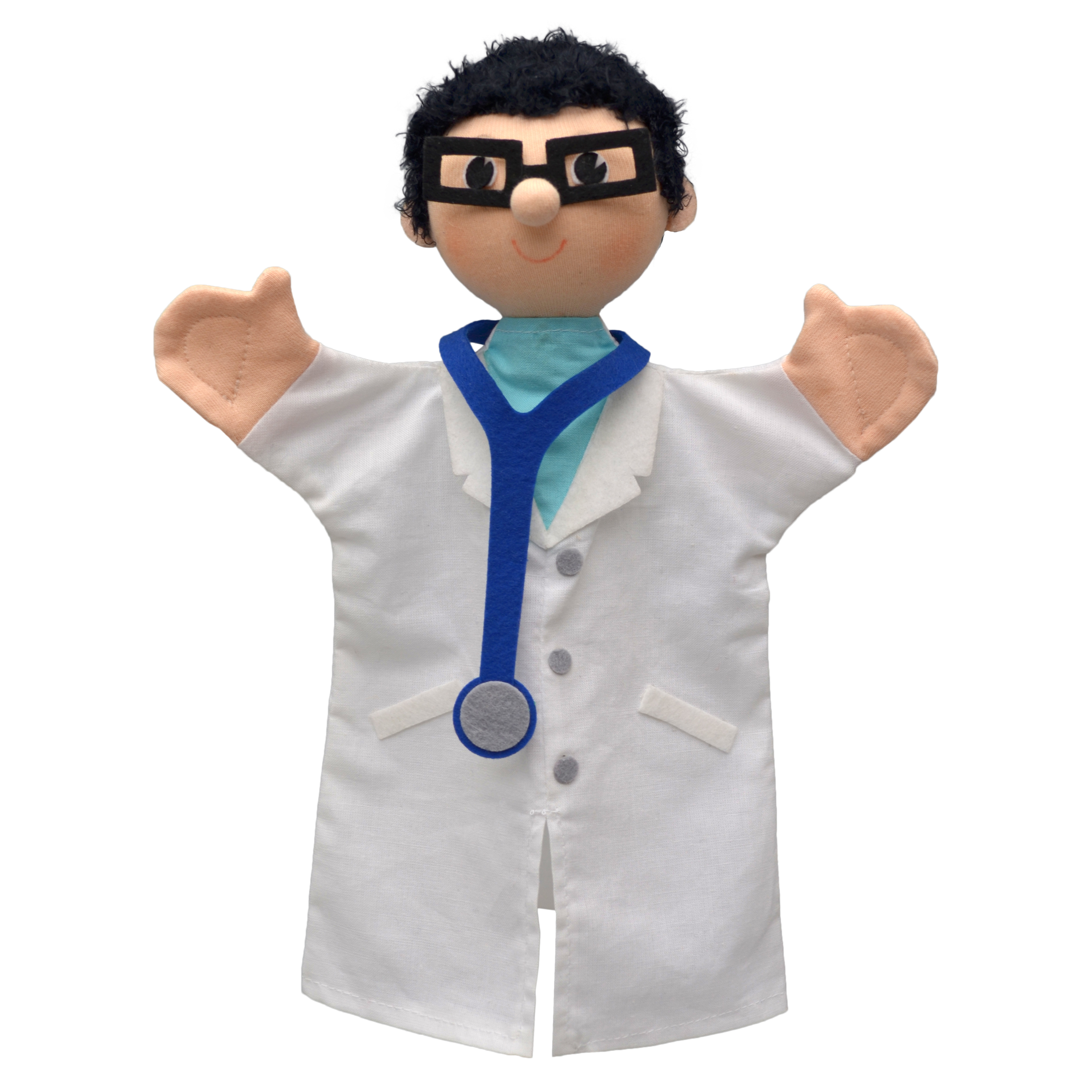 Punch and Judy Doctor Hand Puppet - munabo
