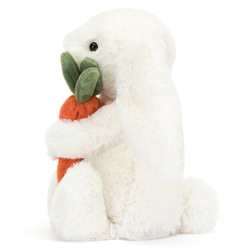 Jellycat Cuddly Toy Bunny - Bashful Carrot Bunny Little (Plush Toy) - Produktbild 2