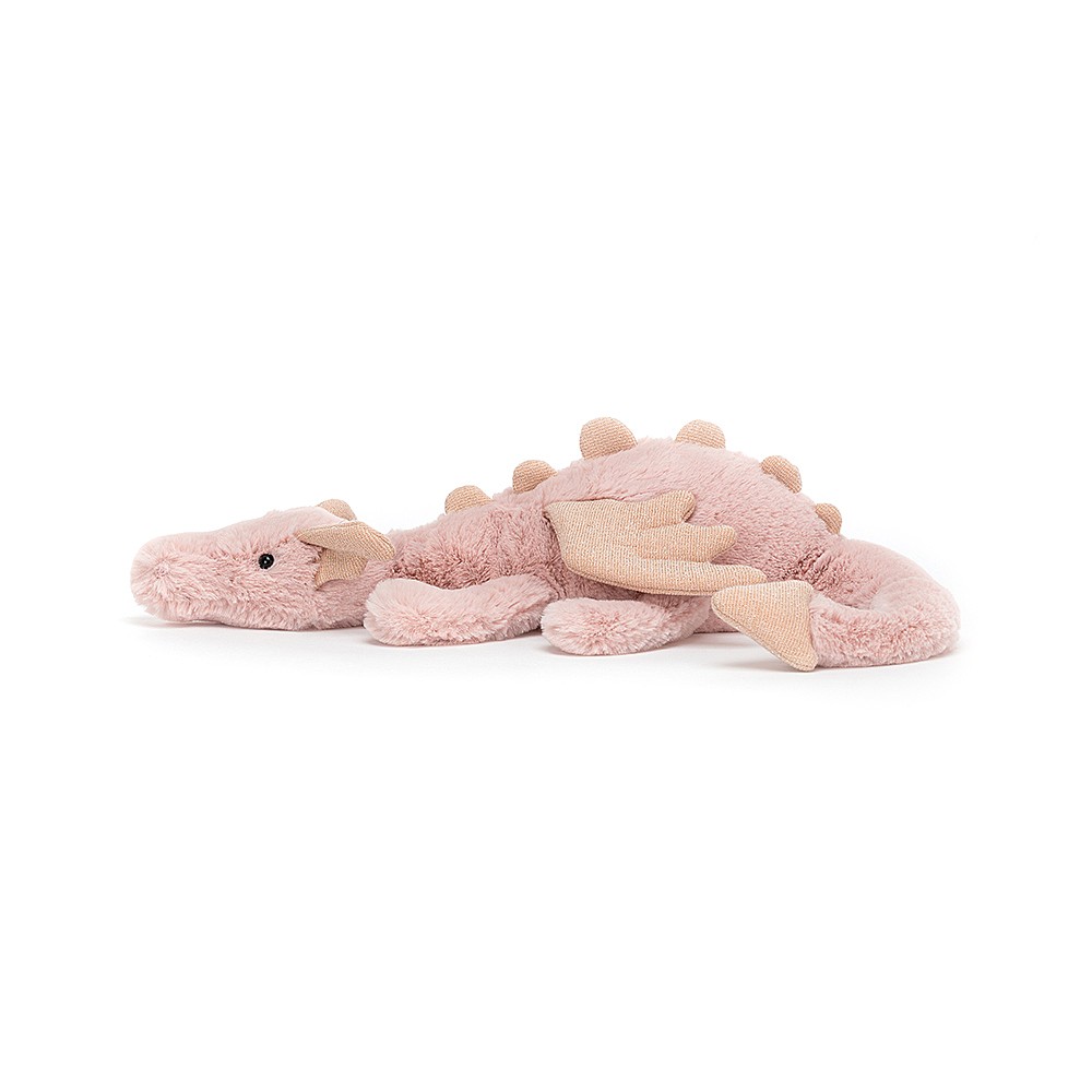 Jellycat Cuddly Toy Dragon - Rose Dragon Little (Plush Toy) - Produktbild 2