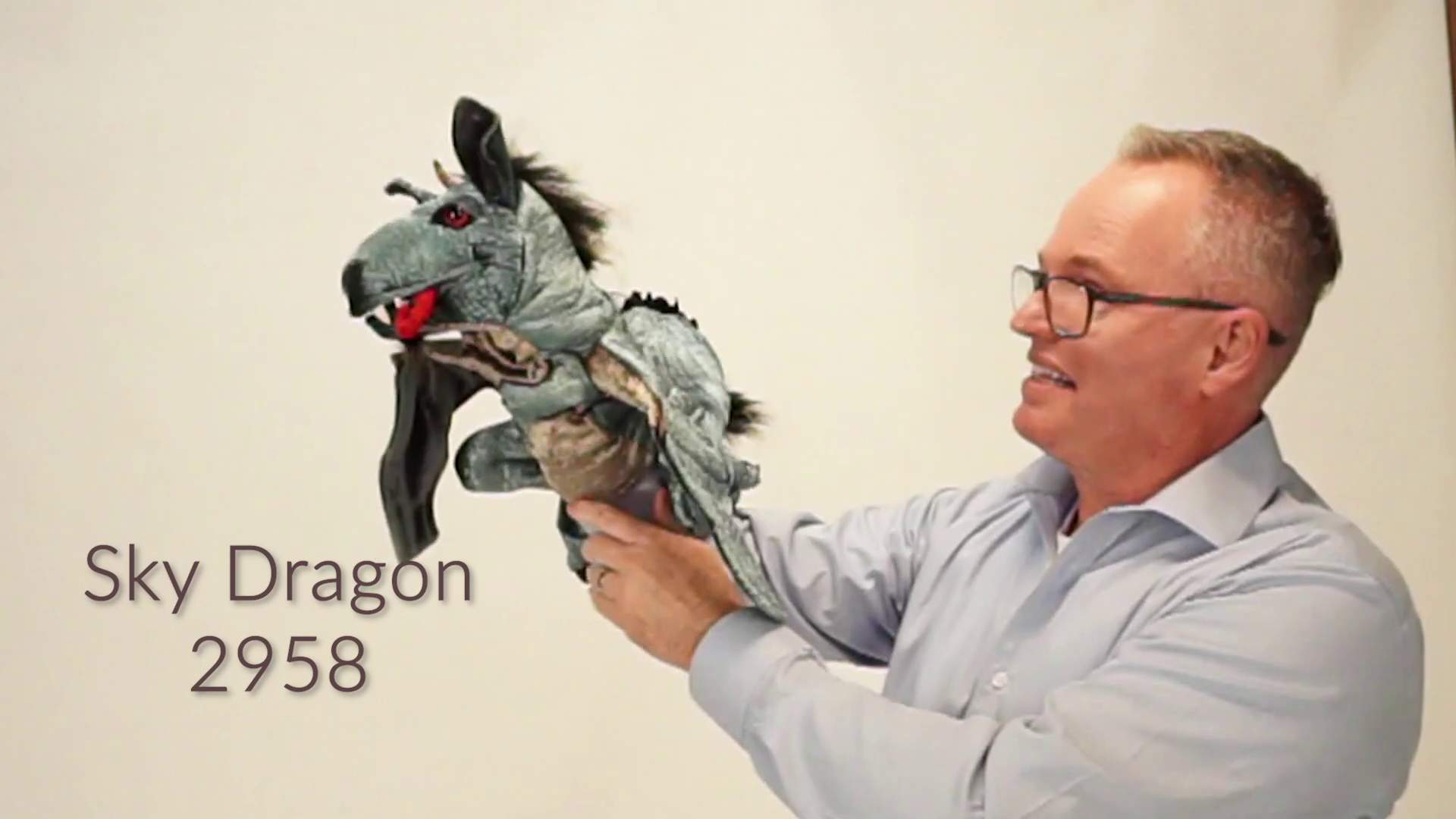 Folkmanis Sky Dragon Hand Puppet Demo 2