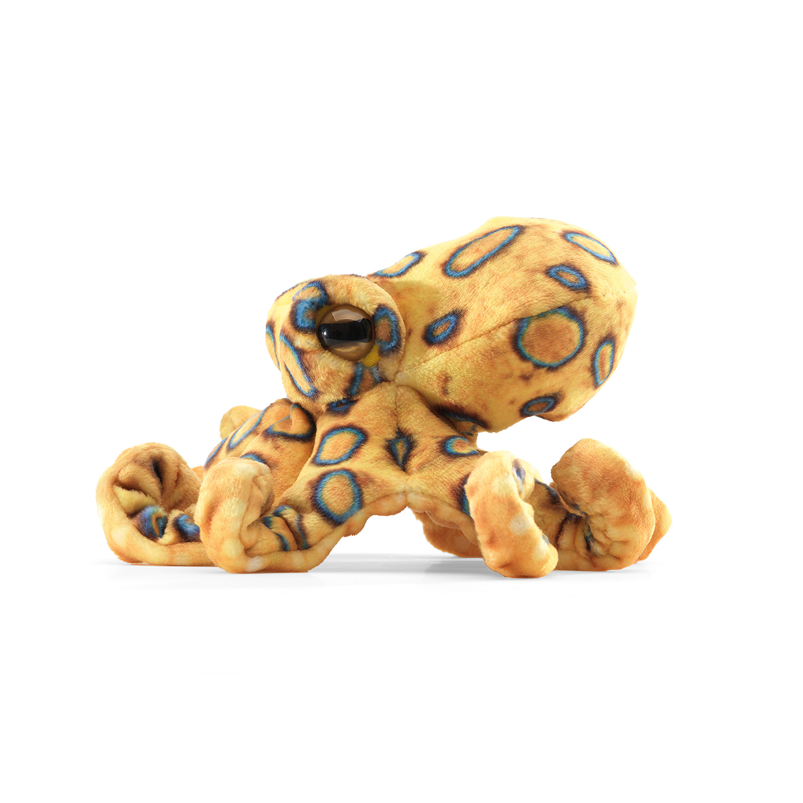 Folkmanis Mini Blue-Ringed Octopus Finger Puppet - Produktbild 2