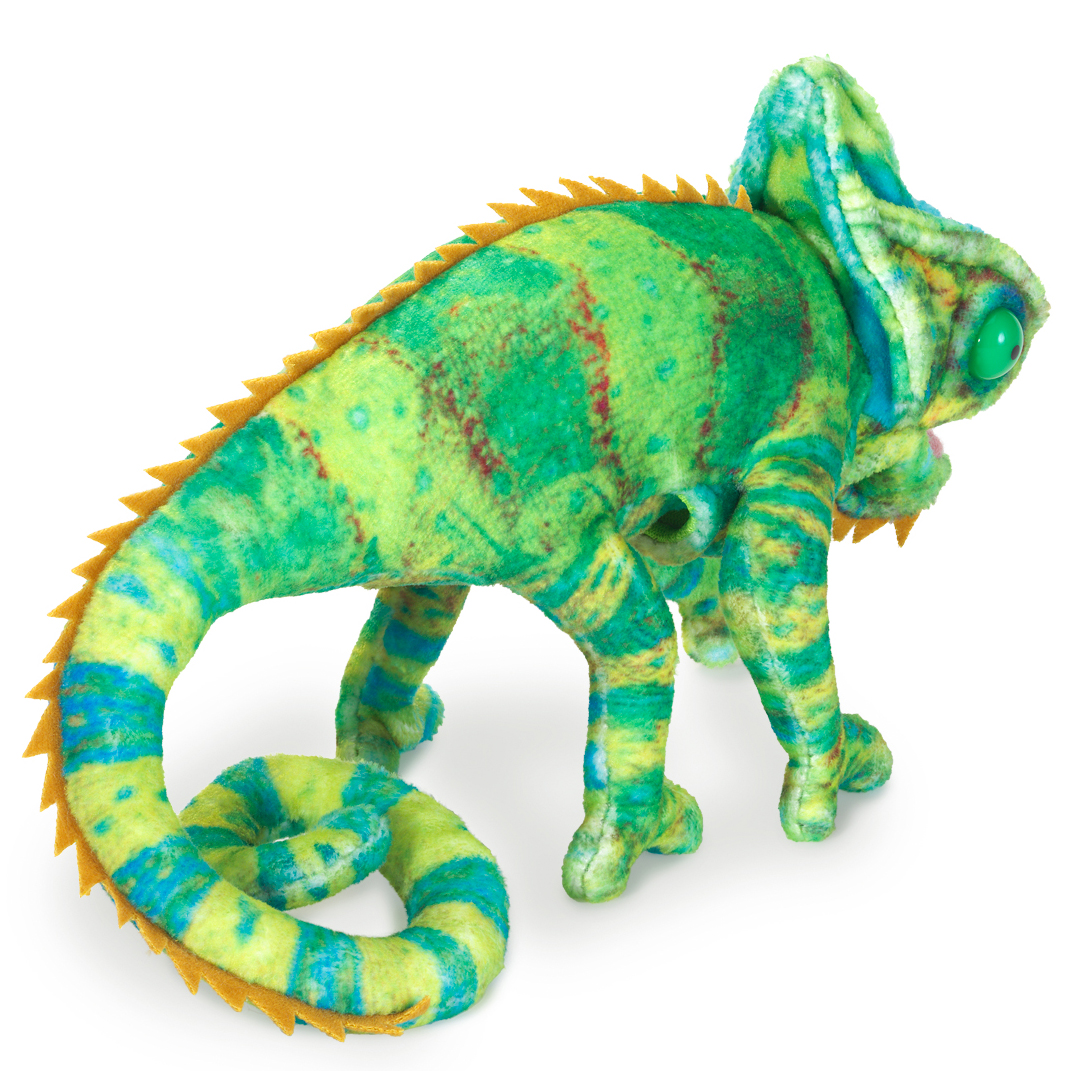 Folkmanis Mini Chameleon Finger Puppet - Produktbild 3