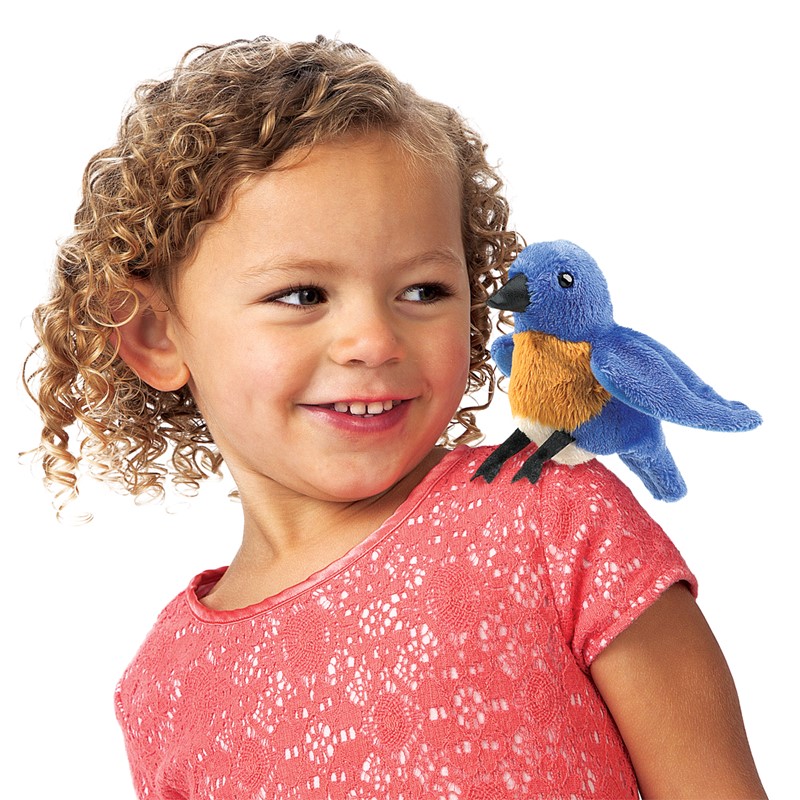 Folkmanis Mini Bluebird Finger Puppet - Produktbild 3