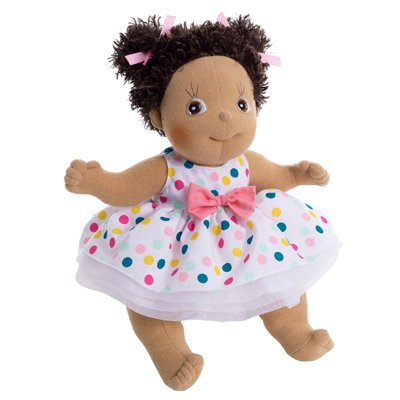 Extra outfit - dot dress for Rubens Kids dolls - Produktbild 3