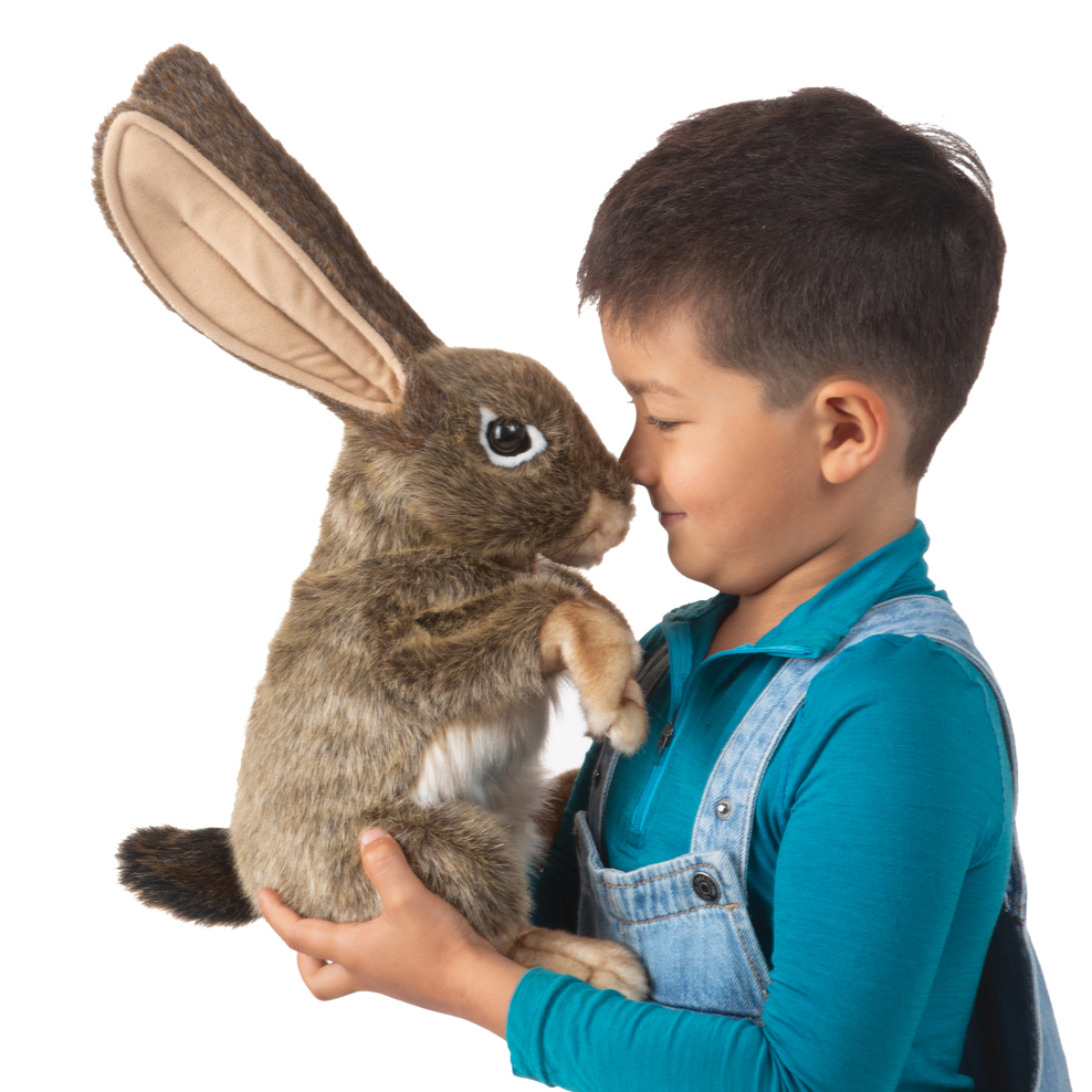 Folkmanis Jack Rabbit Hand Puppet - Produktbild 3