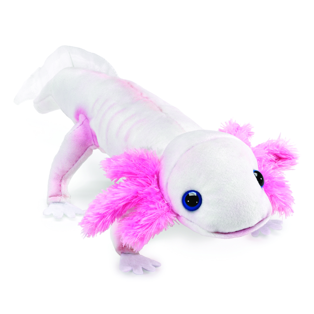 Folkmanis Large Axolotl, White Finger Puppet - Produktbild 2