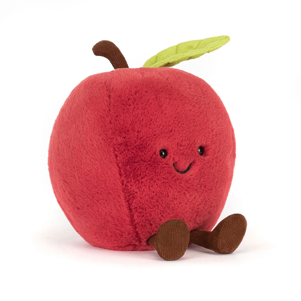 Jellycat Amuseables Apple - apple cuddly toy