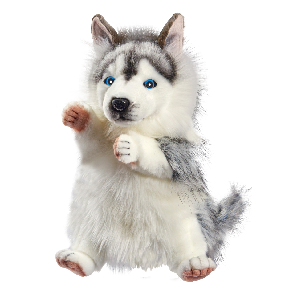 Husky Hand Puppet - Hansa Creation