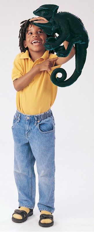 Folkmanis Chameleon Hand Puppet - Produktbild 4