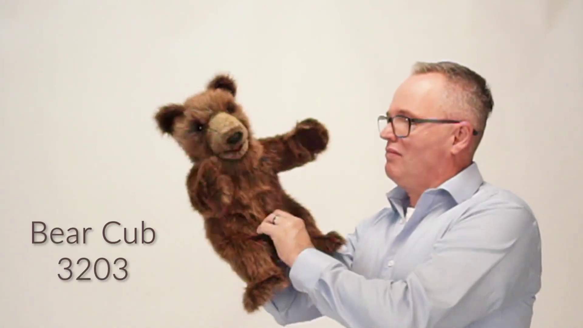 Folkmanis Bear Cub Hand Puppet Demo