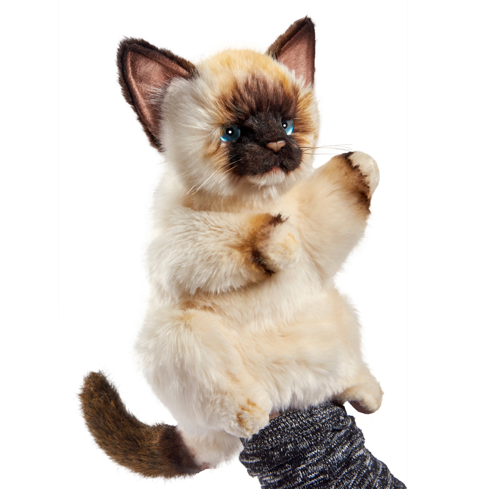 Siamese Cat Hand Puppet - Hansa Creation