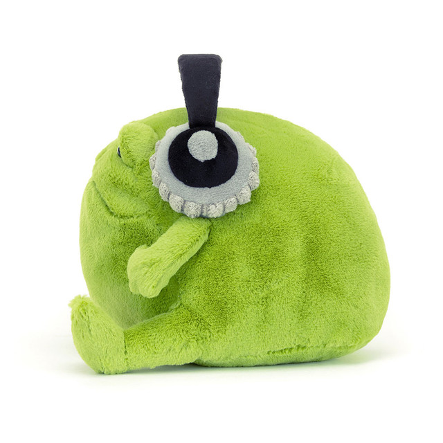 Jellycat Cuddly Toy Rain Frog - Ricky Rain Frog Headphones (Plush Toy) - Produktbild 2