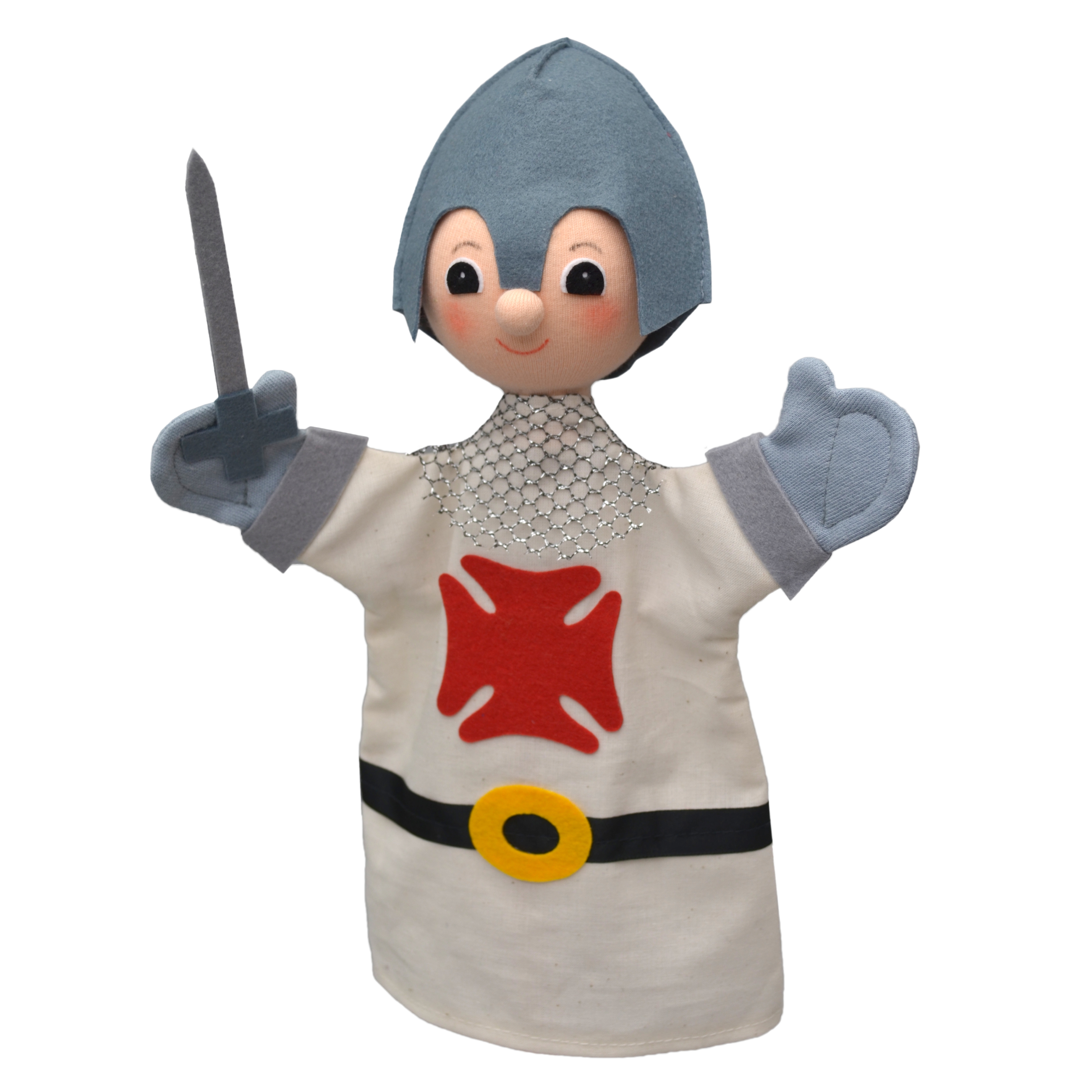 Punch and Judy Knight Hand Puppet for Puppet Theatre | munabo