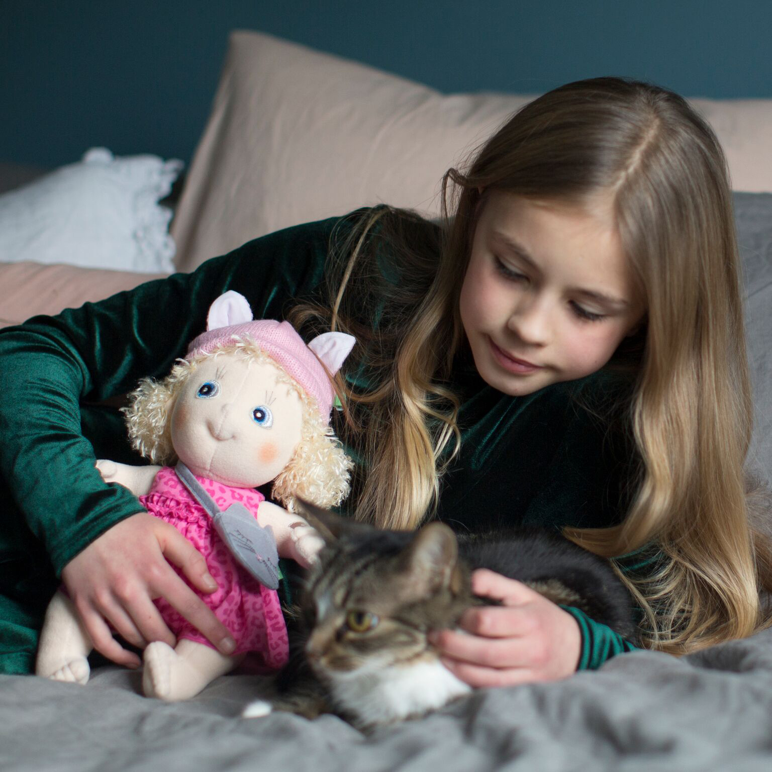 Rubens Cutie Activity doll Emelie by Rubens Barn - Produktbild 4