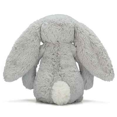 Jellycat Cuddly Toy Bunny - Bashful Silver Bunny Original (Plush Toy) - Produktbild 3