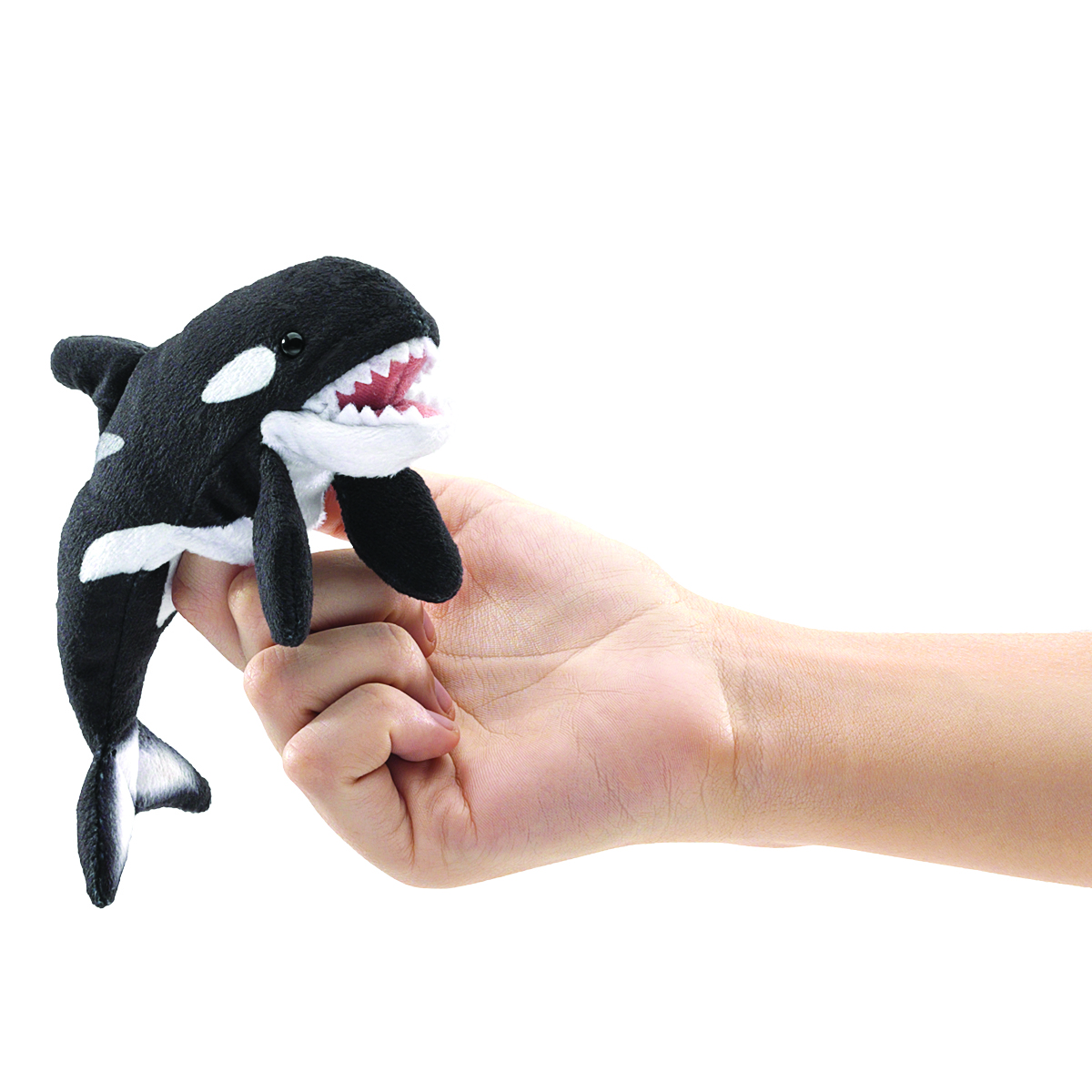 Folkmanis Mini Orca Finger Puppet